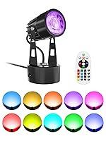 Algopix Similar Product 15 - DOREIO LED Spot Lights Indoor 3W RGB