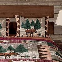 Algopix Similar Product 17 - Greenland Home Fashions Moose Lodge
