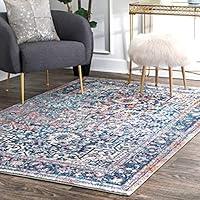 Algopix Similar Product 6 - nuLOOM Lilah Medallion Vintage Area