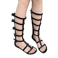 Algopix Similar Product 17 - Hbeylia Womens Knee High Caged