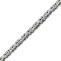 Algopix Similar Product 13 - 925 Sterling Silver Solid Byzantine