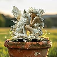 Algopix Similar Product 2 - Bohemian Fairy Flower Pot Decoration