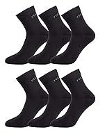 Algopix Similar Product 16 - TISOKS Mens and Womens 6Pack Black