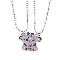 Algopix Similar Product 9 - Friendship Necklace 2PcsSet Cute