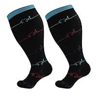 Algopix Similar Product 13 - Soccer Socks Compression Socks for