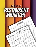 Algopix Similar Product 16 - Restaurant Manager Log Book Restaurant