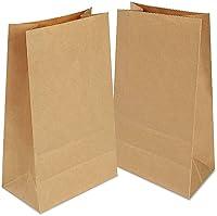 Algopix Similar Product 6 - Kraft Bag 100 Pieces 12 x 7 x 215 cm
