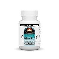 Algopix Similar Product 12 - Source Naturals Ginkgo24  Ginkgo
