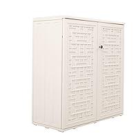 Algopix Similar Product 3 - Horti Cubic Resin Storage Cabinet with