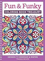 Algopix Similar Product 3 - Fun  Funky Coloring Book Treasury