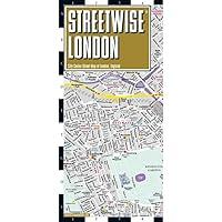 Algopix Similar Product 5 - Streetwise London Map  Laminated City