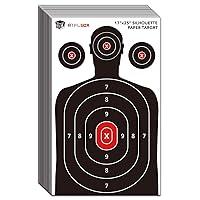 Algopix Similar Product 3 - Atflbox Silhouette Paper Target for The