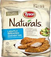 Algopix Similar Product 12 - Tyson Naturals Lightly Breaded Chicken
