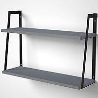 Algopix Similar Product 12 - SRIWATANA Floating Wall Shelves 2Tier