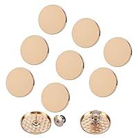 Algopix Similar Product 15 - ZENGLU 10 pcs 25mm Gold Metals Buttons