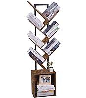 Algopix Similar Product 15 - YSVCO Book Tree Bookshelf 7 Tier Tree