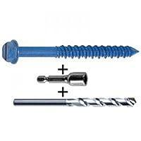 Algopix Similar Product 9 - Cobra 681j Concrete Screw Hex Head
