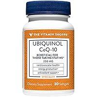 Algopix Similar Product 17 - The Vitamin Shoppe Ubiquinol CoQ10