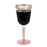 Algopix Similar Product 20 - BloominGoods 50 Rose Gold Rimmed