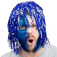 Algopix Similar Product 13 - 6Pack Glam Tinsel Party Wigs Halloween