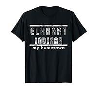 Algopix Similar Product 20 - Elkhart Indiana T-Shirt