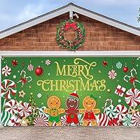 Algopix Similar Product 5 - Christmas Candy Garage Door Decoration