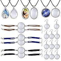 Algopix Similar Product 3 - GOLESMIY 54pcs Pendant Trays Set with