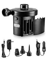 Algopix Similar Product 17 - Drmeter Air Mattress Pump 3 Ways