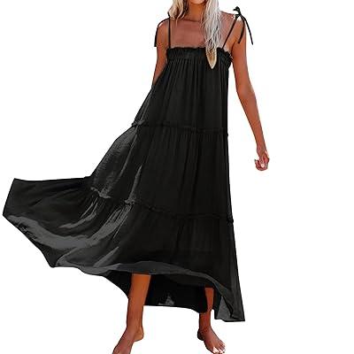 Popilush Shaper Dress for Women Mini Summer Dress Built in