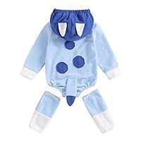 Algopix Similar Product 12 - Dcohmch Baby Blue Dog Cartoon Costume