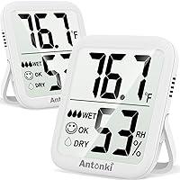 Algopix Similar Product 19 - Antonki Room Thermometer Indoor