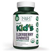 Algopix Similar Product 3 - Vegan Organic Kids Elderberry Gummies