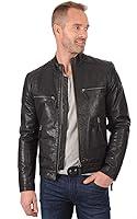 Algopix Similar Product 15 - SKINOUTFIT Mens Genuine Lambskin