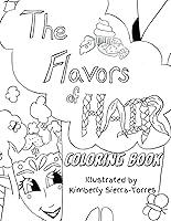 Algopix Similar Product 18 - The Flavors of HAIR Coloring Book The