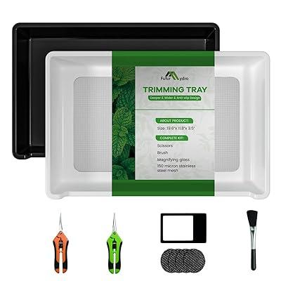 Best Deal for FuturHydro Trimming Tray - Harvest Trimming Bins, Pollen