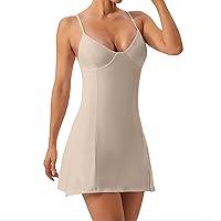 Algopix Similar Product 6 - Womens Tennis Dress with Built in