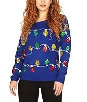 Algopix Similar Product 20 - Tipsy Elves Sequined Ugly Christmas