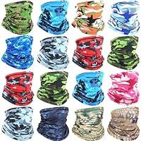 Algopix Similar Product 14 - luculach 16 Pieces Neck Gaiter