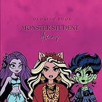 Algopix Similar Product 15 - Monster Student Dreams Coloring Book