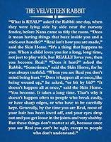 Algopix Similar Product 1 - The Velveteen Rabbit Nursery Quote by