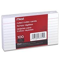 Algopix Similar Product 15 - Mead Index Cards Ruled 3 x 5 Inch