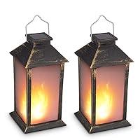 Algopix Similar Product 3 - 13 Vintage Style Solar Powered Flame