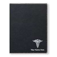 Algopix Similar Product 20 - Small Portfolio Notepad Caduceus