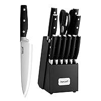 Algopix Similar Product 1 - hecef Kitchen Knife Block Set 14