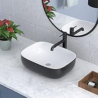 Algopix Similar Product 1 - Rectangle Bathroom Vessel Sink Lepuday