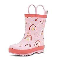 Algopix Similar Product 1 - JAN  JUL Girls Rain Boots with Natural