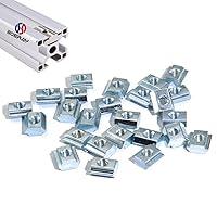 Algopix Similar Product 10 - Boeray 50pcs M5 Slide in T Nut Tee