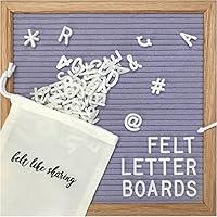 Algopix Similar Product 14 - Felt Letter Board 10x10in Changeable