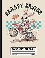 Algopix Similar Product 6 - Braapy Easter Dirt Bike Easter Bunny