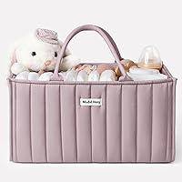 Algopix Similar Product 16 - Blissful Diary Baby Diaper Caddy